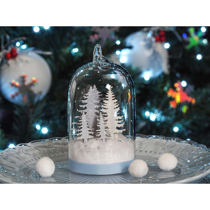Set de 2 dômes en verre à pendre - ARTEMIO - Rougier et Plé