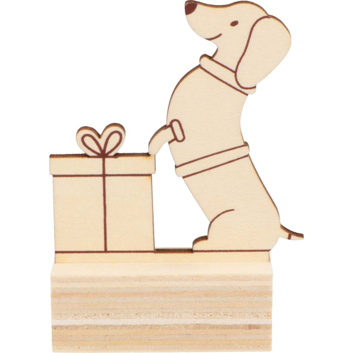 Set de 6 marque-places Woofy Christmas - ARTEMIO - Rougier et Plé
