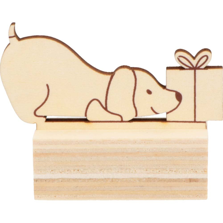Set de 6 marque-places Woofy Christmas - ARTEMIO - Rougier et Plé