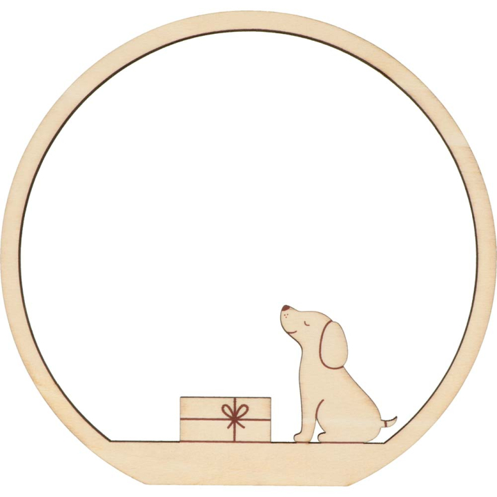 Boule en relief Woofy Christmas - ARTEMIO - Rougier et Plé