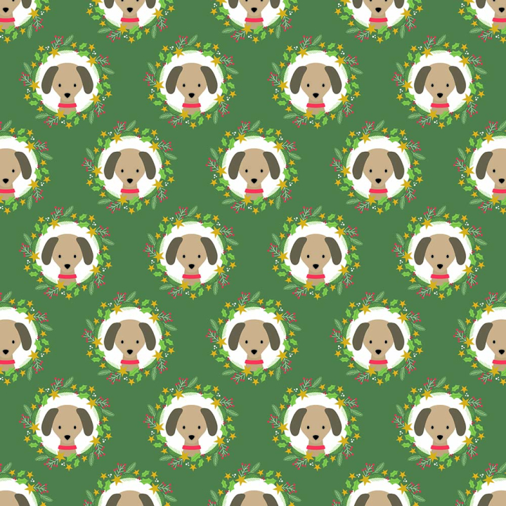 Bloc de 10  feuilles Woofy Christmas - ARTEMIO - Rougier et Plé