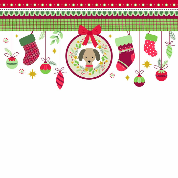 Bloc de 10  feuilles Woofy Christmas - ARTEMIO - Rougier et Plé