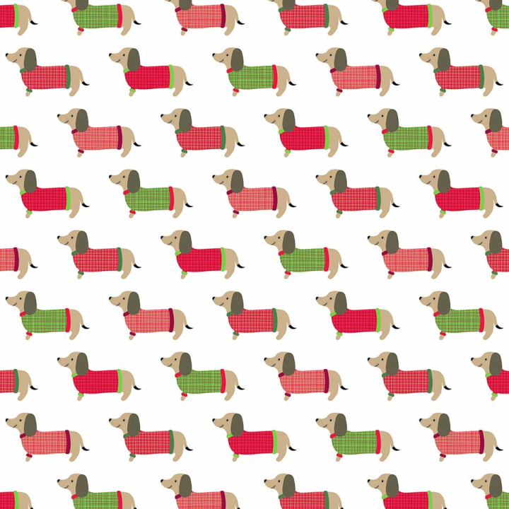 Bloc de 10  feuilles Woofy Christmas - ARTEMIO - Rougier et Plé