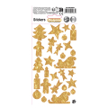 Stickers de Noël Or 27 pcs - Cléopatre - Rougier et Plé