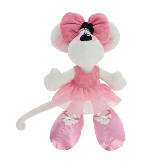 Peluche Diddlina en robe ballerina 30 cm - Diddl et ses amis - Rougier et Plé
