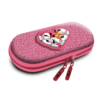 Trousse peluche 3D Diddl Deluxe - Diddl et ses amis - Rougier et Plé