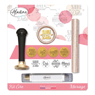 Kit de cire Mariage - Aladine - Rougier et Plé