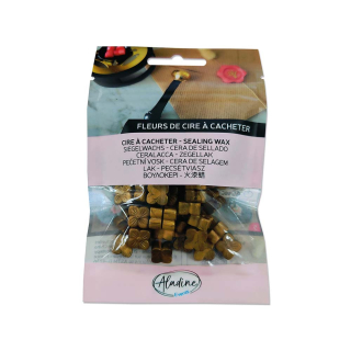 Sachet fleurs de cire à cacheter - Or - Rougier et Plé
