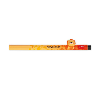 Stylo à ence gel Noir Lion - Legami - Rougier et Plé