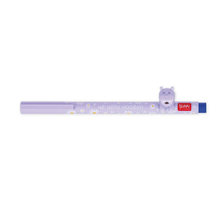 Stylo à ence gel Noir Hippo - Legami - Rougier et Plé
