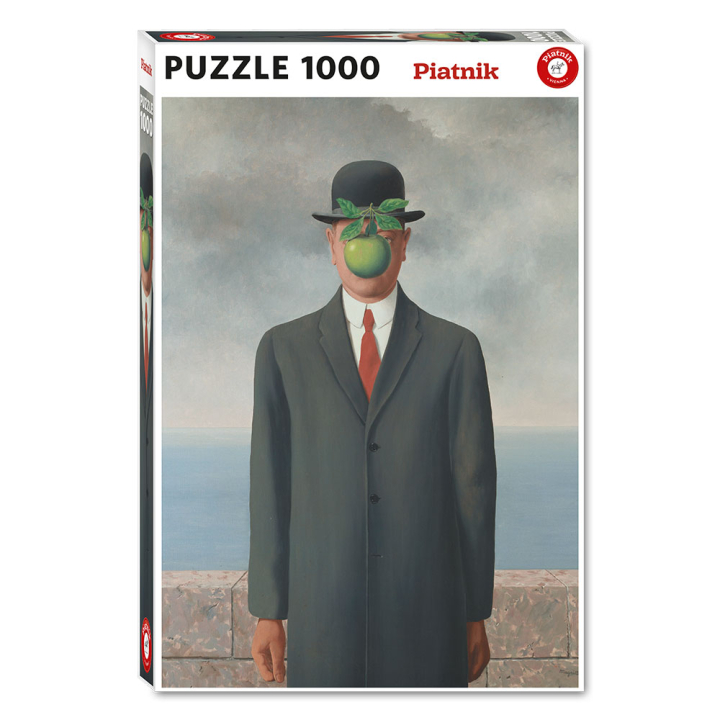 Puzzle Le fils de l'homme de René Magritte 1000 pièces - Piatnik - Rougier et Plé