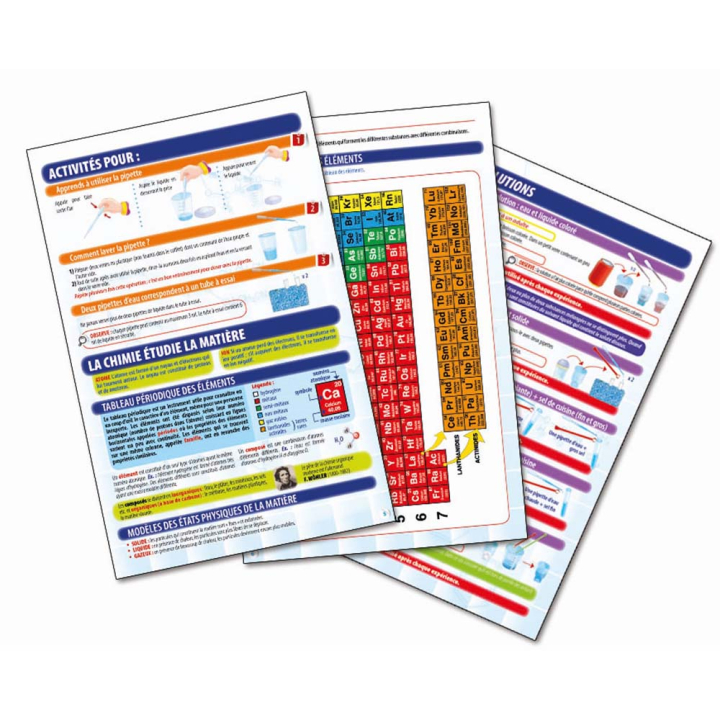 Jeu scientifiques - Découvre la chimie - Clementoni - Rougier et Plé