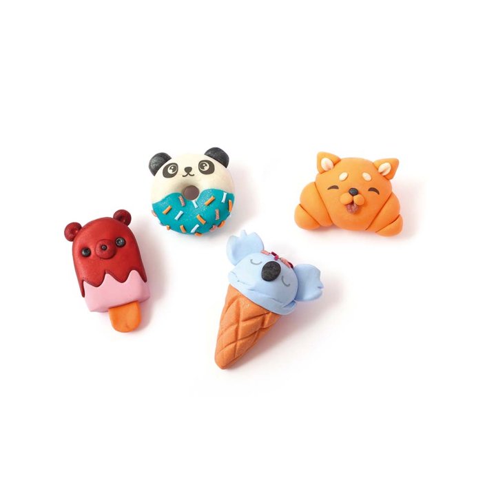 Malette Fimo Kawaii Yummi Family - Graine Créative - Rougier et Plé