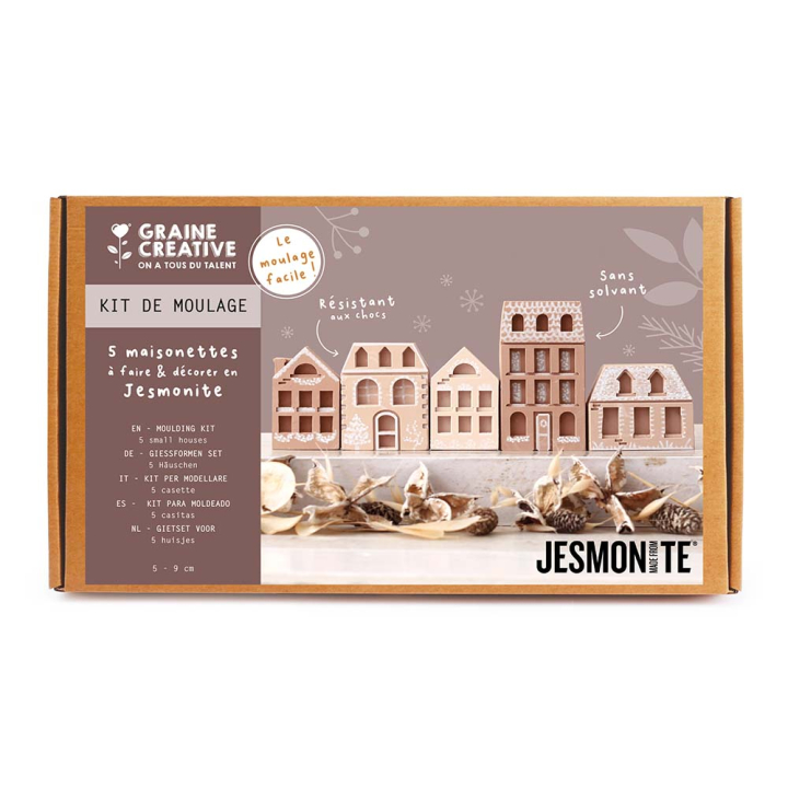 Kit Jesmonite Maisonnettes - Graine Créative - Rougier et Plé