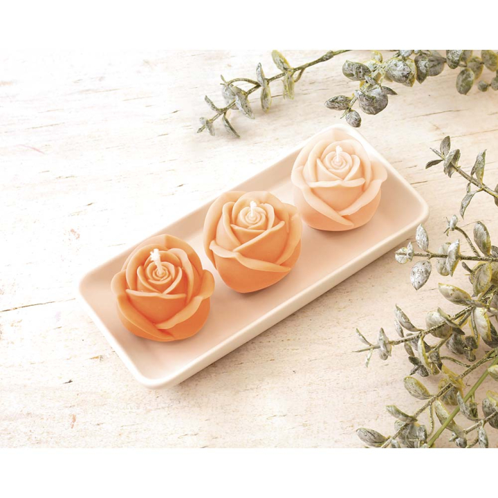 Kit  de bougies trio de bougies fleurs - Graine Créative - Rougier et Plé
