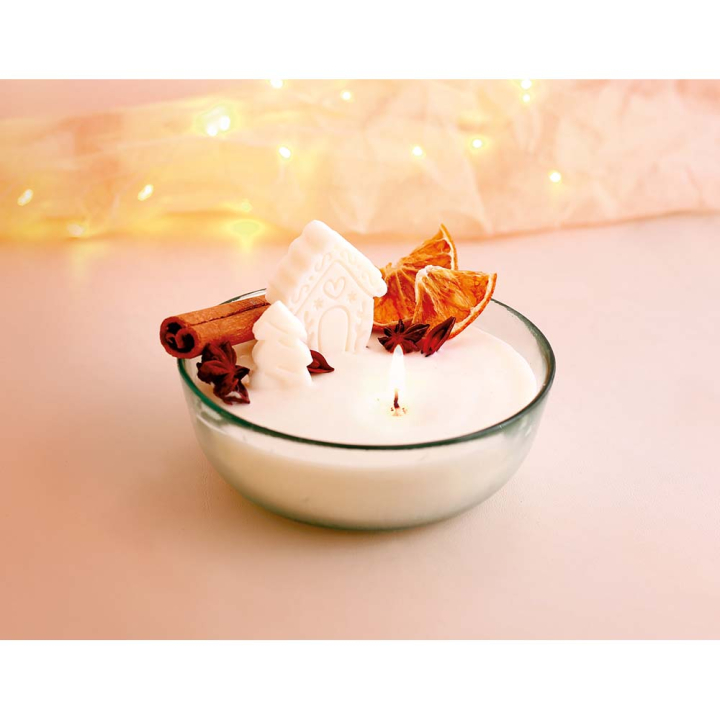 Kit  de hiver bougie de hiver gourmand - Graine Créative - Rougier et Plé