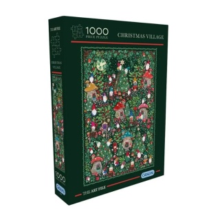 Puzzle 1000 pièces Christmas Village - Gibsons - Rougier et Plé