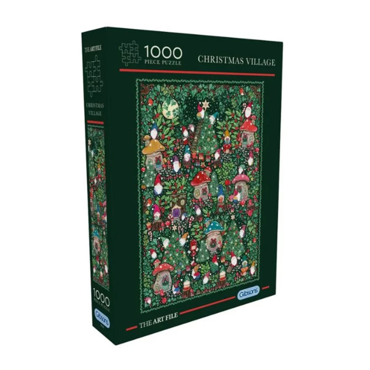 Puzzle 1000 pièces Christmas Village - Gibsons - Rougier et Plé
