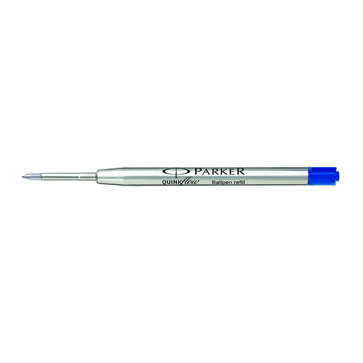 Recharge pour stylo à bille - Pointe fine - Bleu - Parker - Rougier et Plé