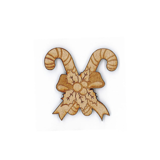 Sucres d'orge avec houx - Spider Lily Design - Rougier et Plé
