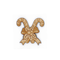 Sucres d'orge avec houx - Spider Lily Design - Rougier et Plé