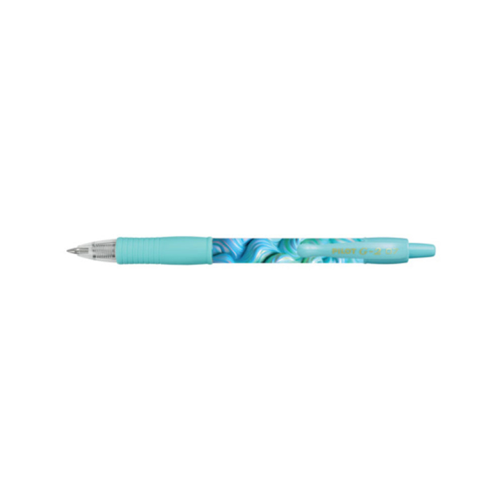 Stylo roller G-2 Flow Bleu encre gel bleue pointe moyenne - Pilot - Rougier et Plé