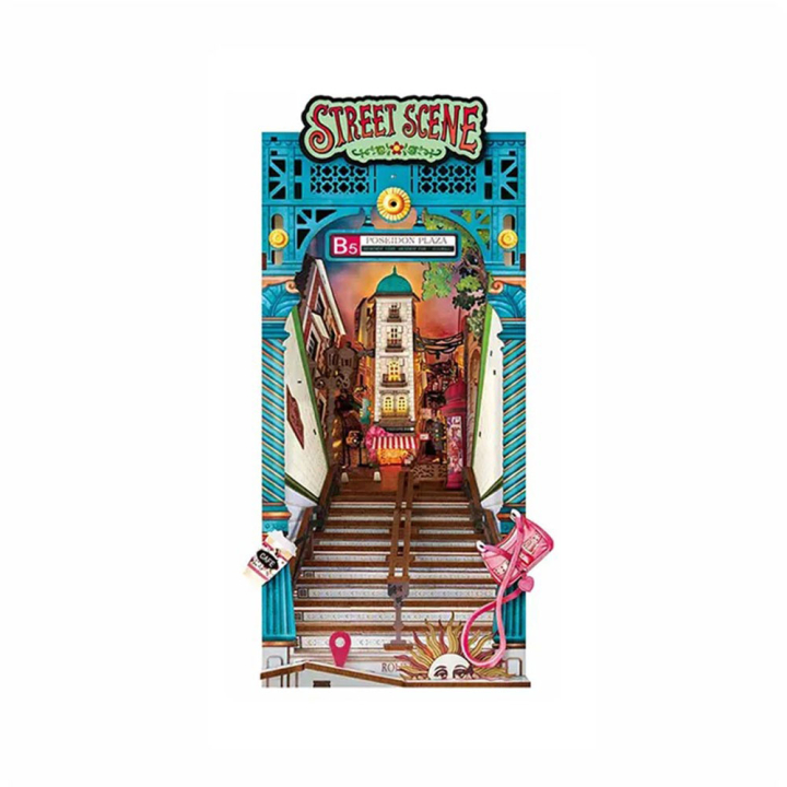 Maquette Book Nook Street scene - Rolife - Rougier et Plé