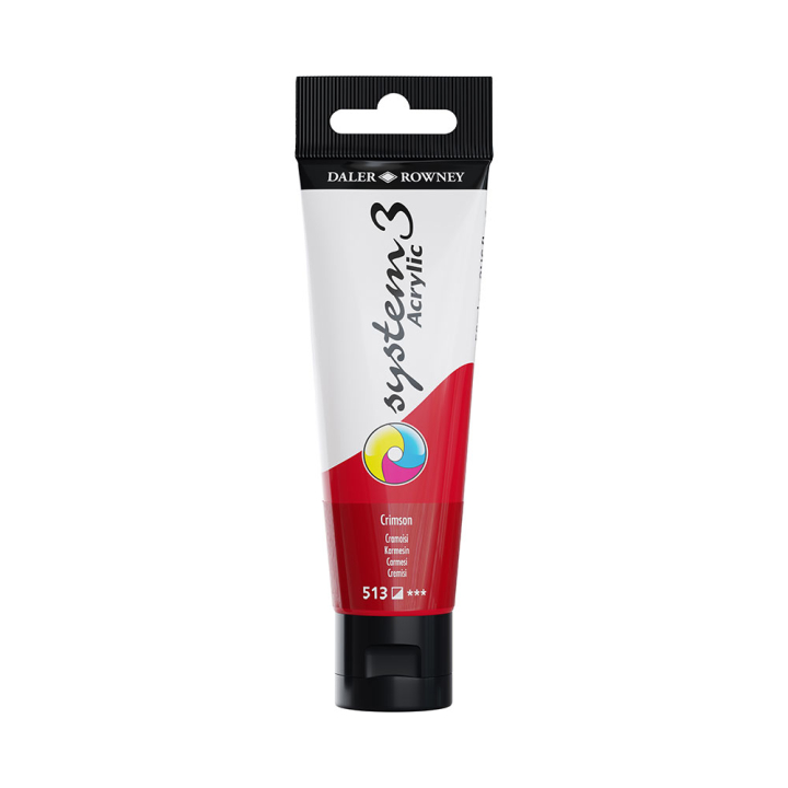 Peinture acrylique System 3 59 ml - Daler Rowney - Rougier et Plé