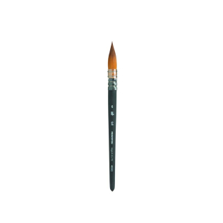 Pinceau en poils synthétiques Aqua Elite lavis rond monté sur plûme N6 – Princeton - Rougier et Plé
