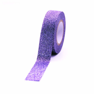 Masking tape argent paillettes 15 mm x 5 m - Global Gift - Rougier et Plé