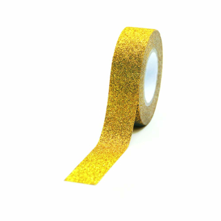 Masking tape paillettes or 15 mm x 5 m - Global Gift - Rougier et Plé