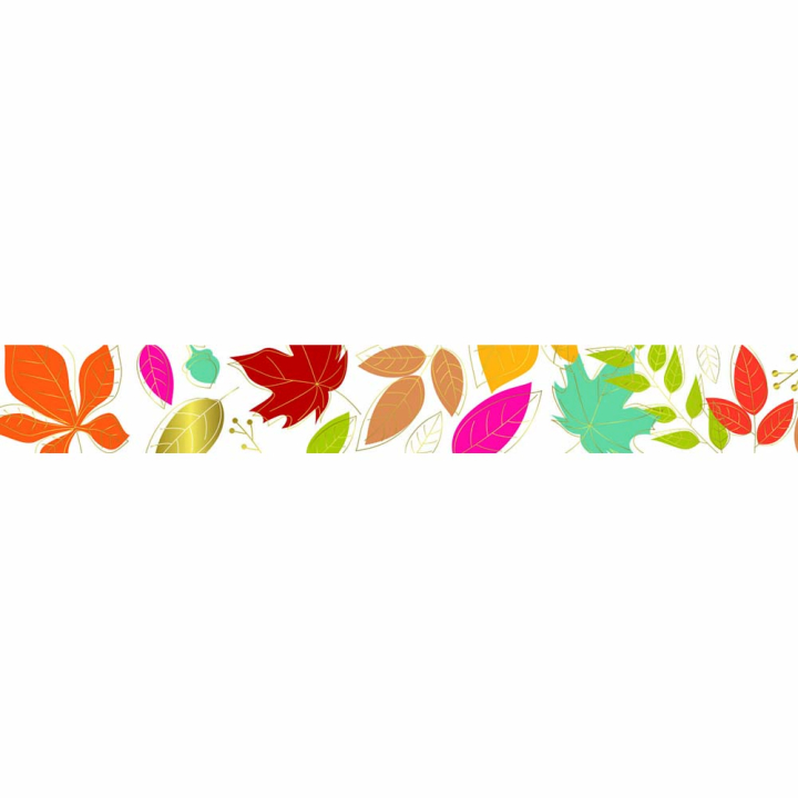 Masking tape automne 15mm x 5 mmx5m - Global Gift - Rougier et Plé