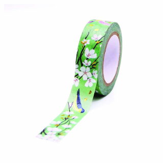 Masking tape branches de cerisier 15 mm x 5 m - Global Gift - Rougier et Plé