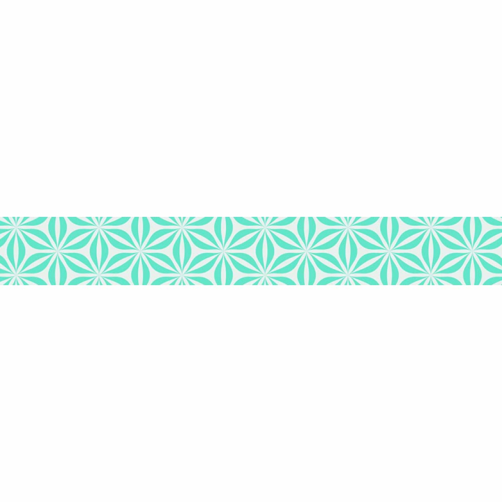 Masking tape fleurs bleu 15 mm x 5 m - Global Gift - Rougier et Plé