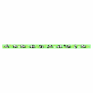 Masking tape bambous et pandas 15 mm x 5 m - Global Gift - Rougier et Plé