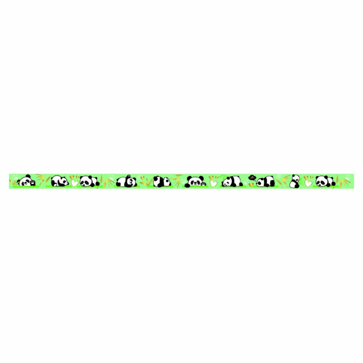 Masking tape bambous et pandas 15 mm x 5 m - Global Gift - Rougier et Plé