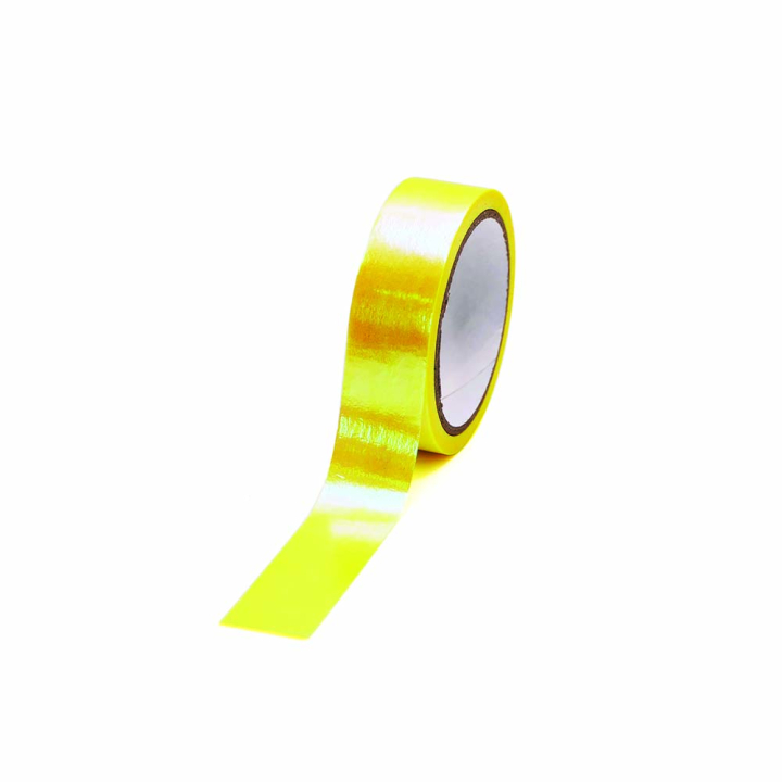 Masking tape iridescent jaune 15 mm x 5 m - Global Gift - Rougier et Plé
