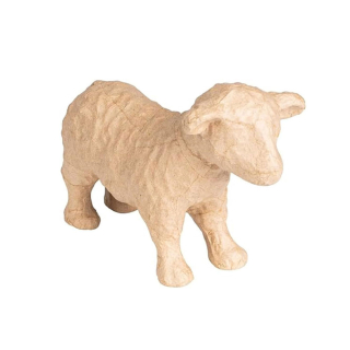 Mouton en papier mâché 23 x 10 x 16 cm - Décopatch - Rougier et Plé