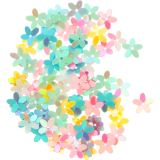 Mini fleurs 6 couleurs 15g - Artemio - Rougier et Plé