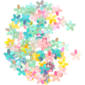 Mini fleurs 6 couleurs 15g - Artemio - Rougier et Plé