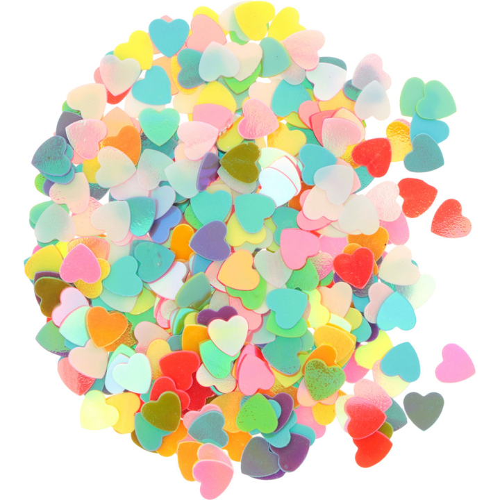 Mini cœurs 7 couleurs 15g - Artemio - Rougier et Plé