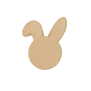 Petite boîte lapin en papier mâché 8,5 x 6,5 x 3 cm - Décopatch - Rougier et Plé