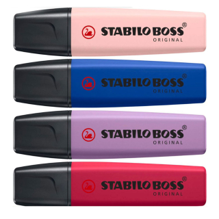 Surligneur BOSS ORIGINAL NatureCOLORS Edition Wild Flowers - Stabilo - Rougier et Plé