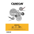 Bloc Graduate Bristol 180g/m² 20F - Canson - Rougier et Plé