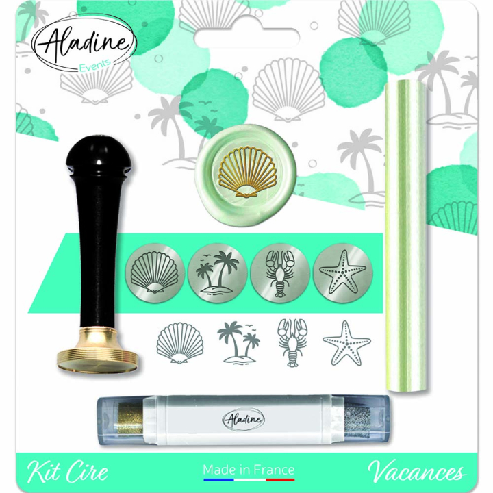 Kit de cire Vacances - Aladine - Rougier et Plé
