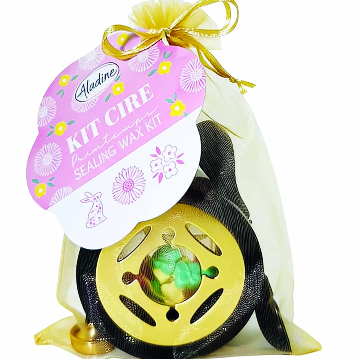 Kit de cire Printemps pochon Organza - Aladine - Rougier et Plé