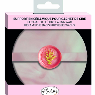 Support en céramique  cachet de cire - Aladine - Rougier et Plé