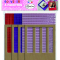 Kit souvenirs à facettes Girly Polaroid - Aladine - Rougier et Plé