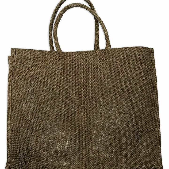 Sac cabas en toile de jute beige  40 x 31 cm - Aladine - Rougier et Plé