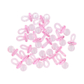 Set de 20 tetines roses en plastique - Artemio - Rougier et Plé